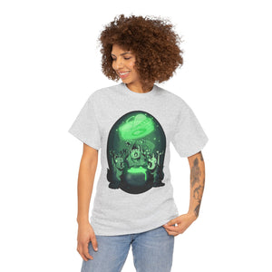 Cat Coven Unisex Heavy Cotton Tee