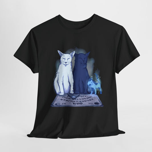 Ghost Kitten Unisex Heavy Cotton Tee