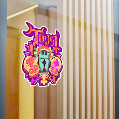 Toast Kiss-Cut Vinyl Decal