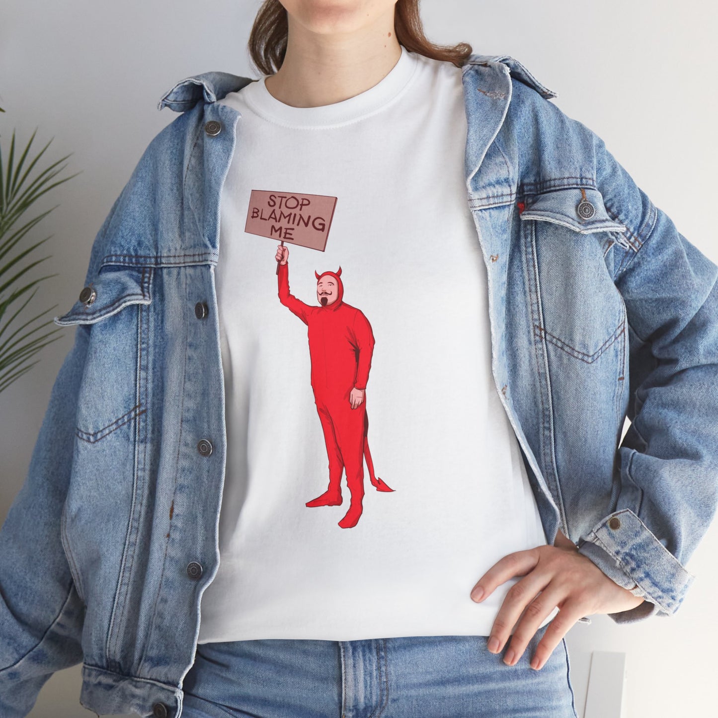 Satanic Scapegoat Unisex Heavy Cotton Tee