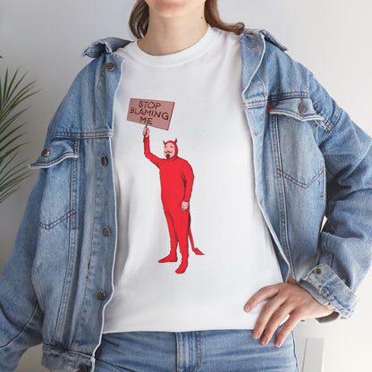 Satanic Scapegoat Unisex Heavy Cotton Tee