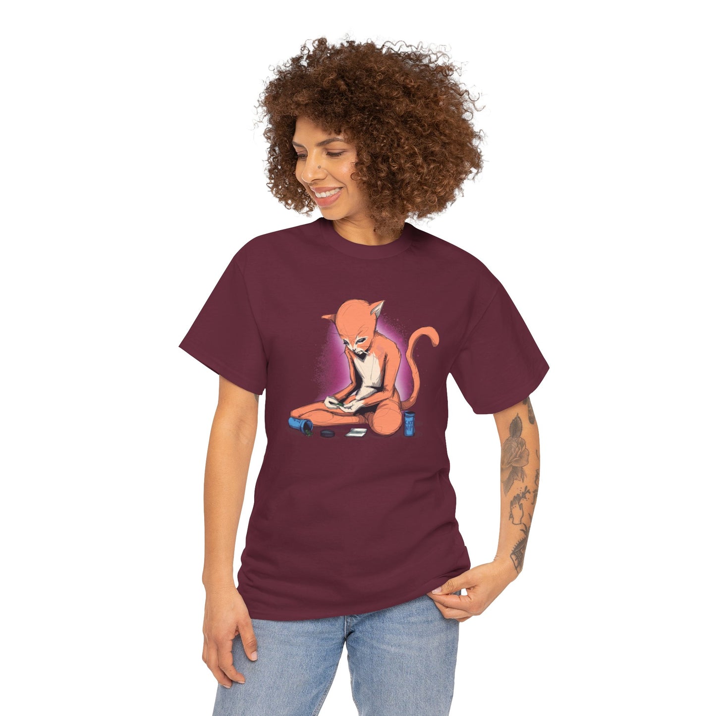 Catnip Unisex Heavy Cotton Tee