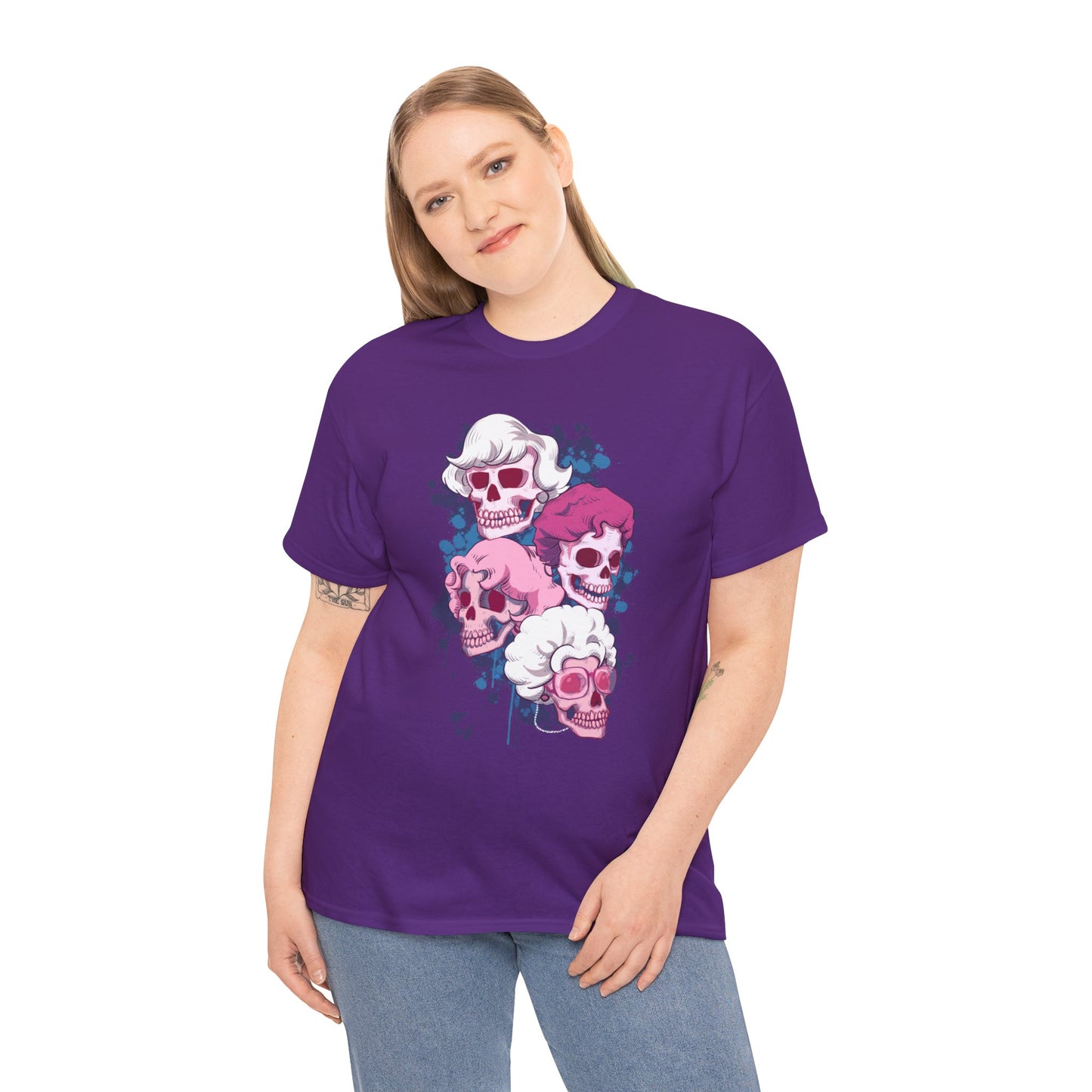 Gold Skulls Unisex Heavy Cotton Tee