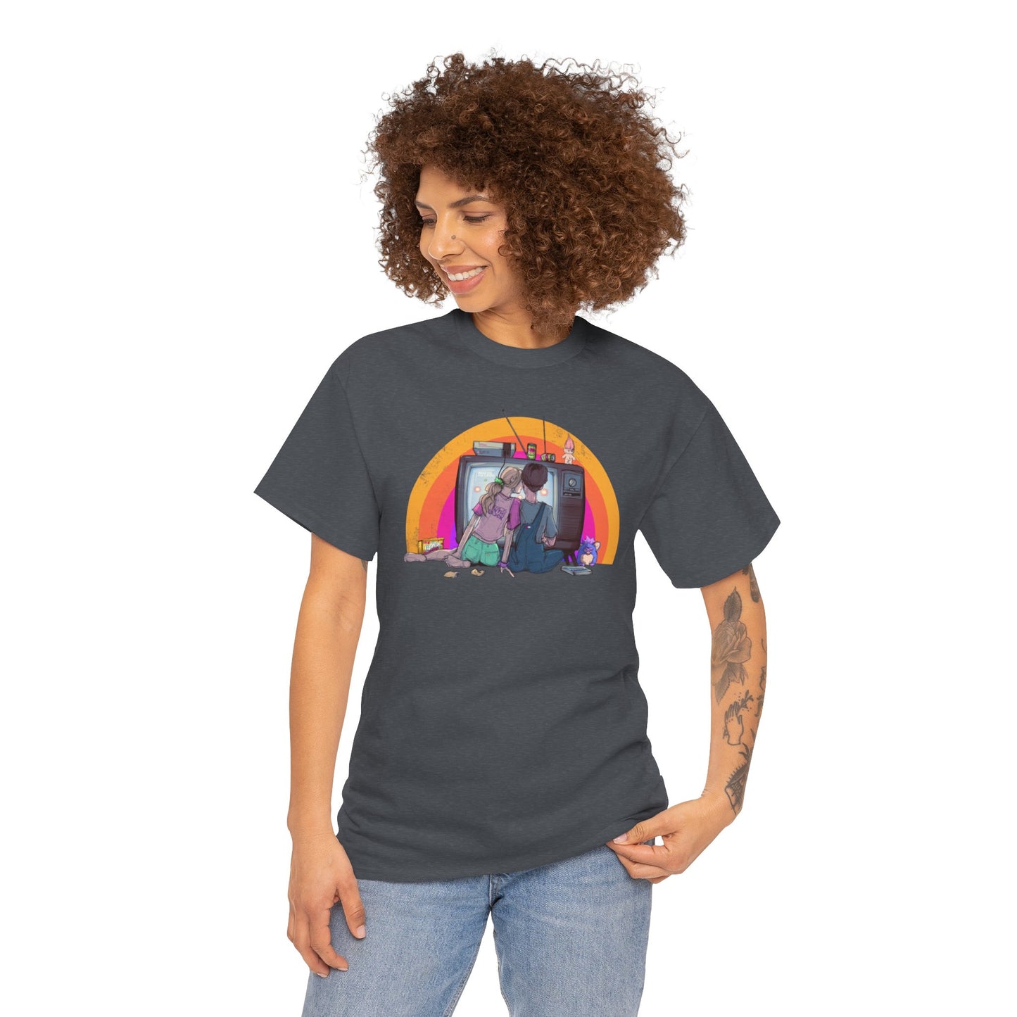 First Kiss Unisex Heavy Cotton Tee