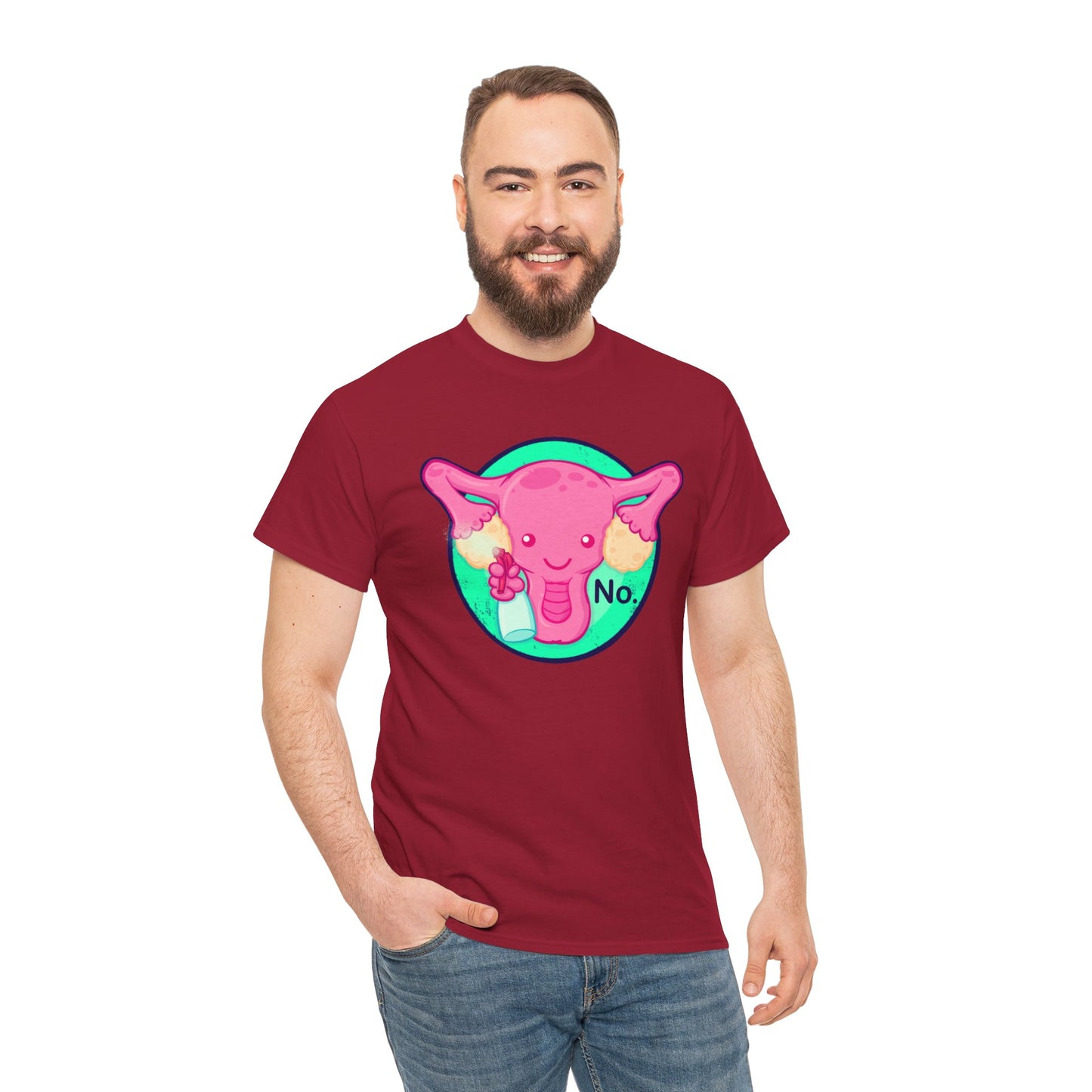 Cuterus Unisex Heavy Cotton Tee