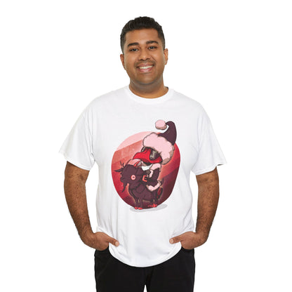 Plague Doctor Santa Unisex Heavy Cotton Tee