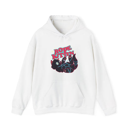 Rope Kitten Unisex Heavy Blend Hooded Sweatshirt