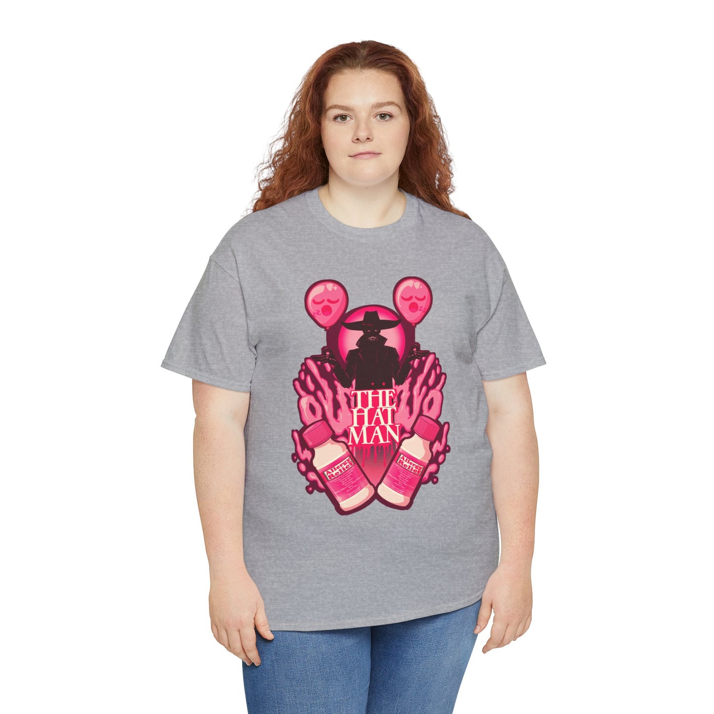 The Hat Man Unisex Heavy Cotton Tee