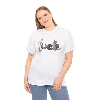 Sleeping Cats Unisex Heavy Cotton Tee