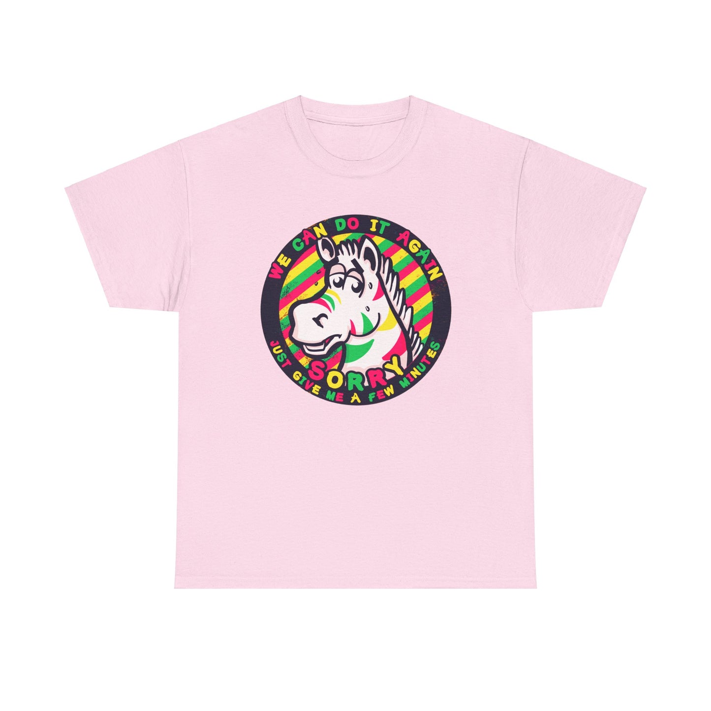 Premature Zebra Unisex Heavy Cotton Tee
