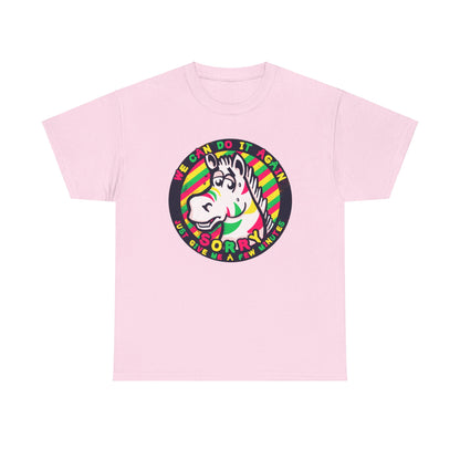 Premature Zebra Unisex Heavy Cotton Tee