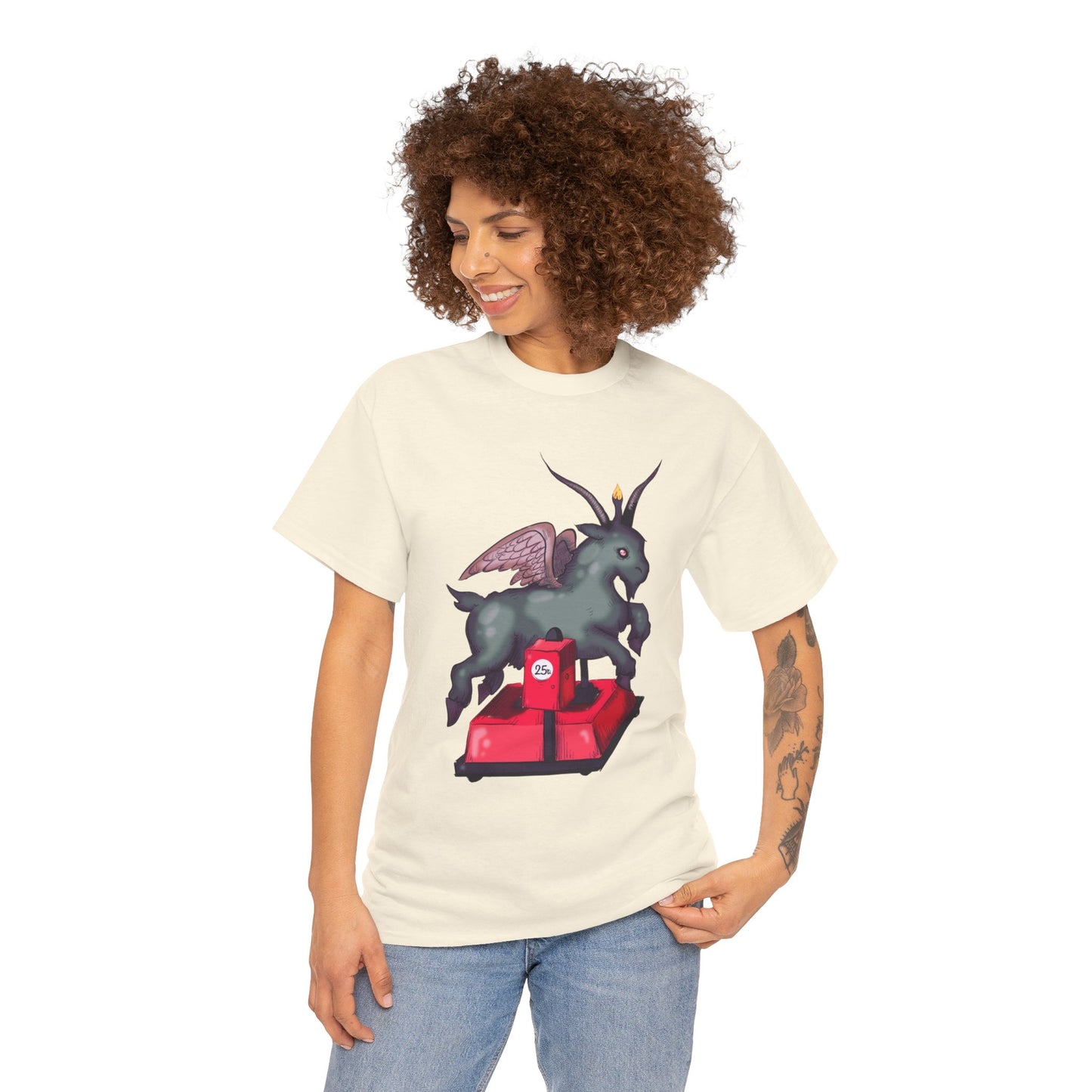 Drugstore Baphomet Unisex Heavy Cotton Tee