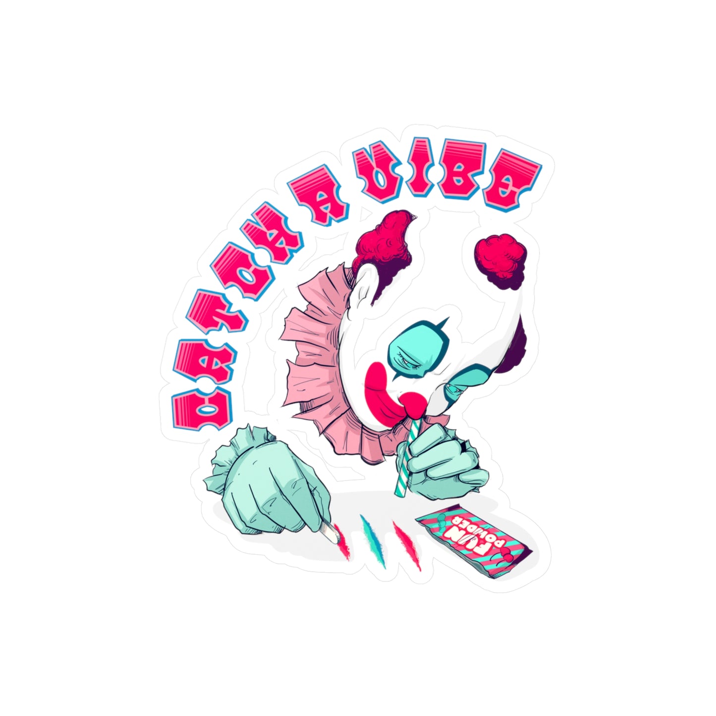 Catch A Vibe Kiss-Cut Vinyl Decal