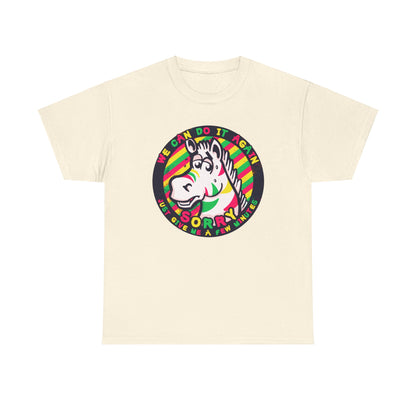 Premature Zebra Unisex Heavy Cotton Tee