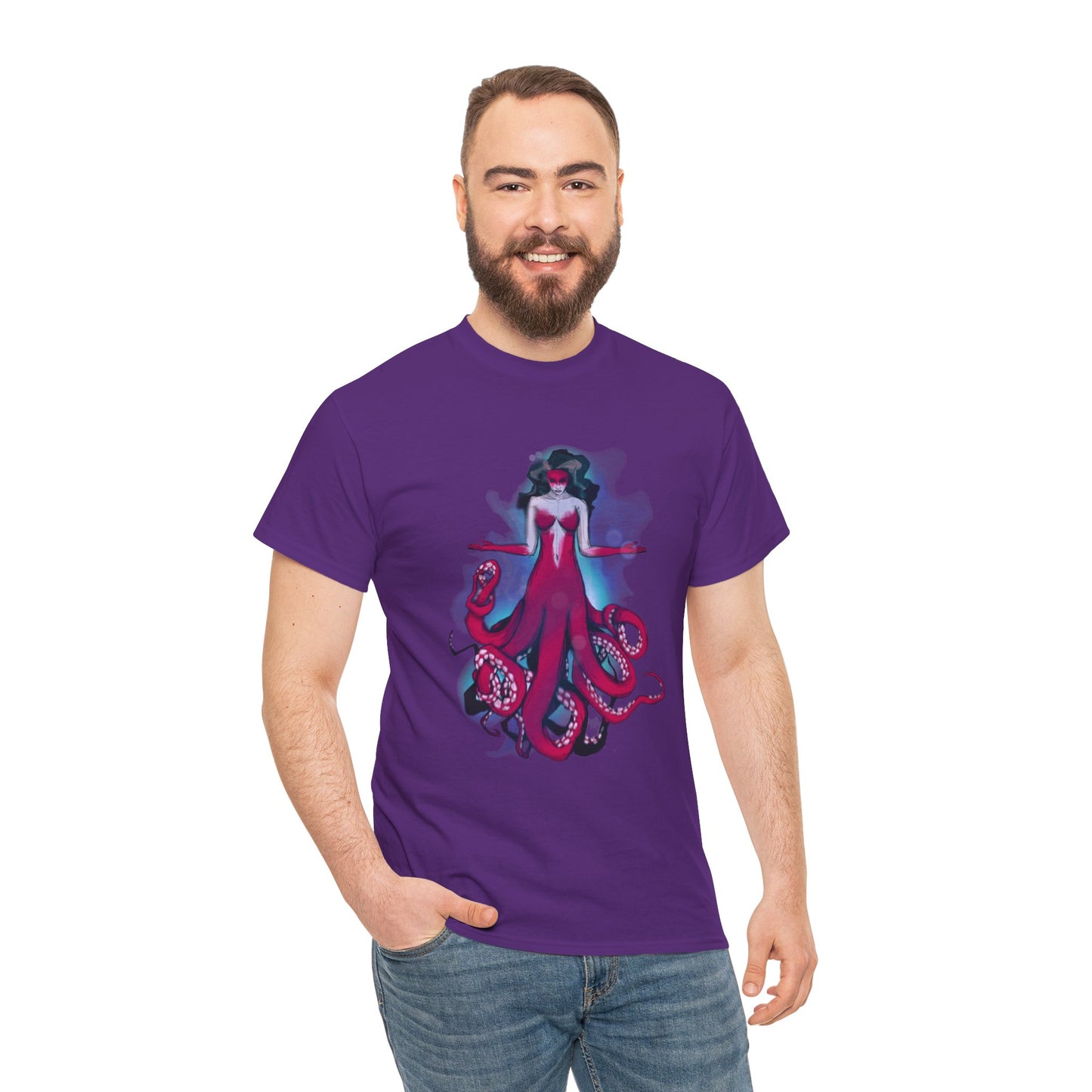 Sea Witch Unisex Heavy Cotton Tee