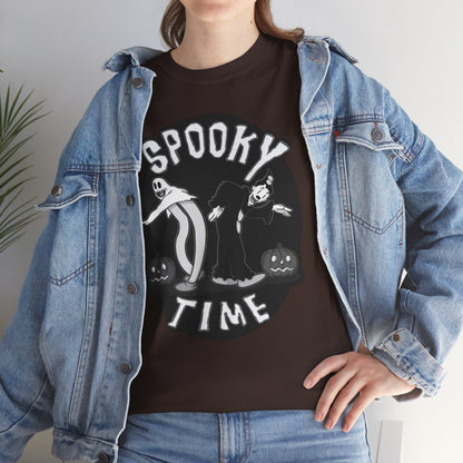 Spooky Time Unisex Heavy Cotton Tee