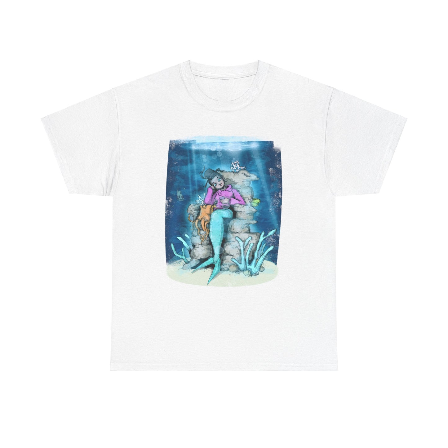 Mermaid Life Unisex Heavy Cotton Tee
