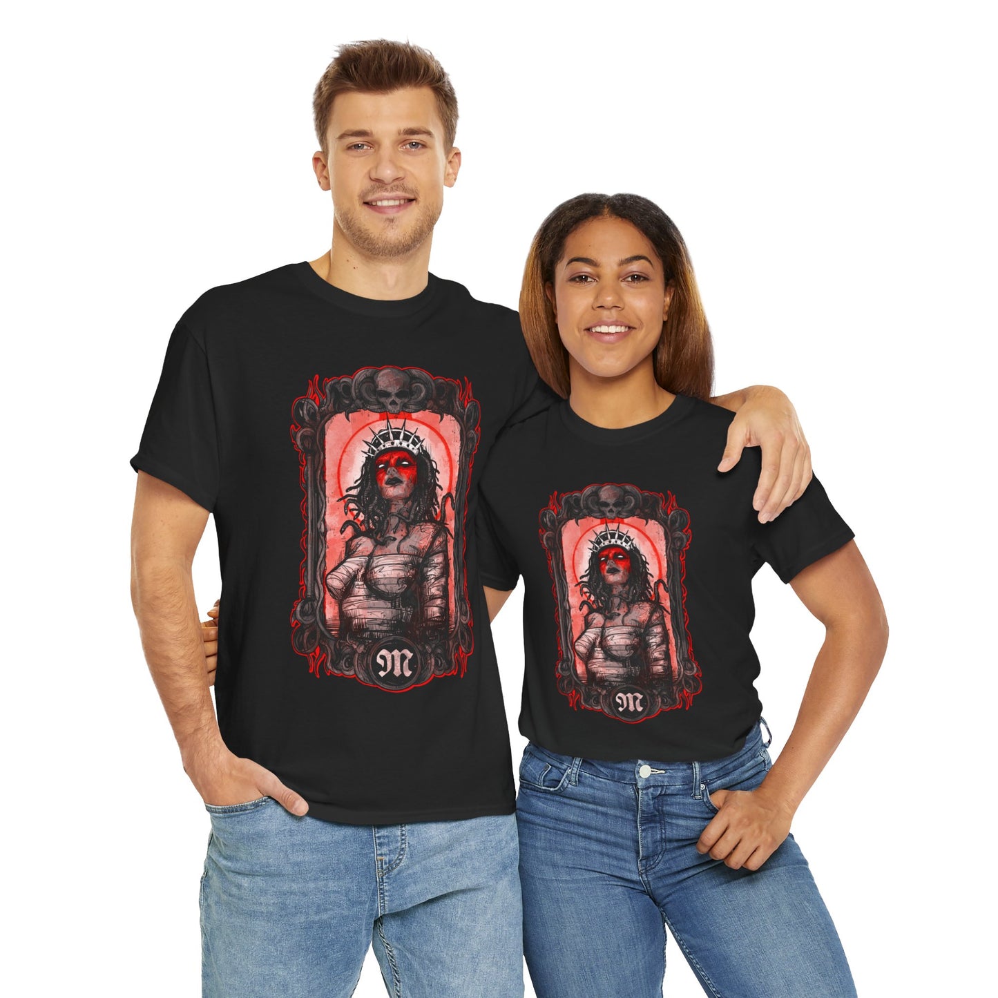 Queen Medusa Unisex Heavy Cotton Tee