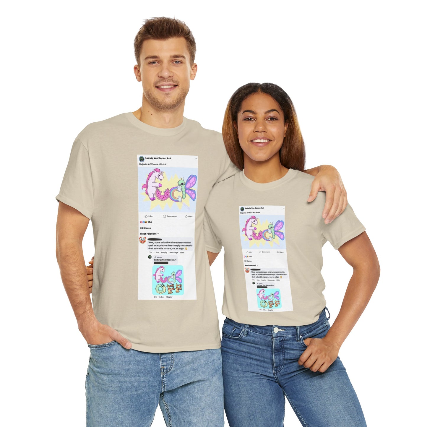 Troll AF Unisex Heavy Cotton Tee