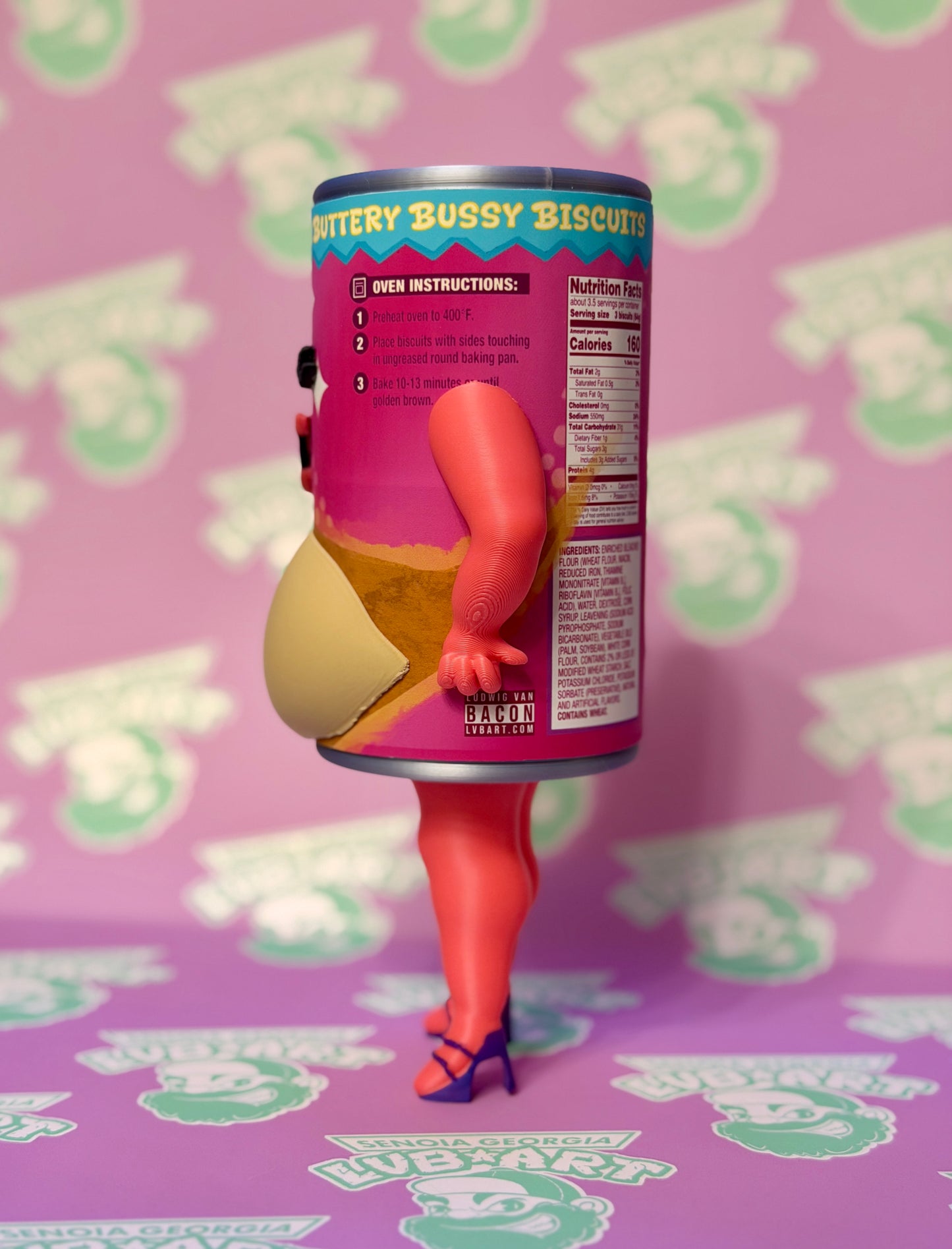 Busted Biscuit Betty 3D Print