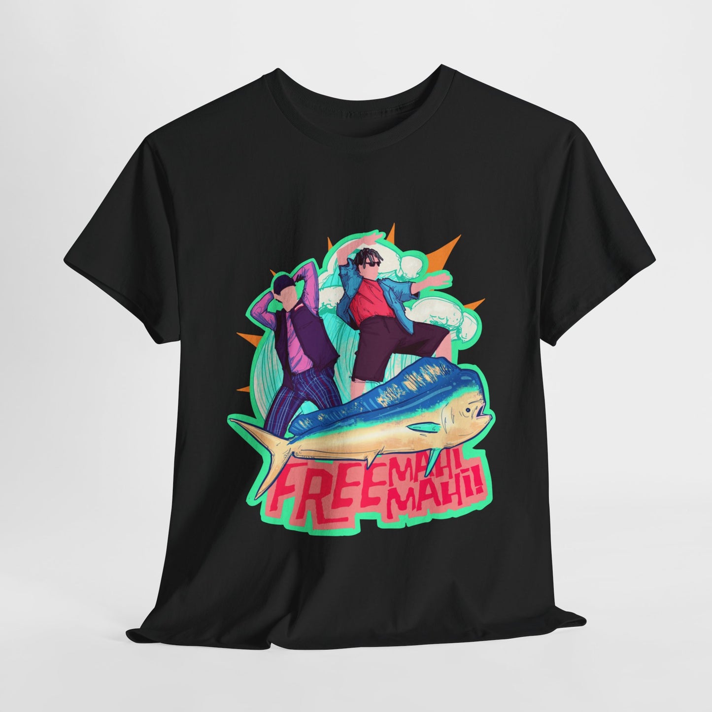 Free Mahi Mahi Unisex Heavy Cotton Tee