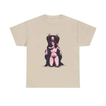 Deer Daddy Series 7: Daddy v Demoni  Unisex Heavy Cotton Tee