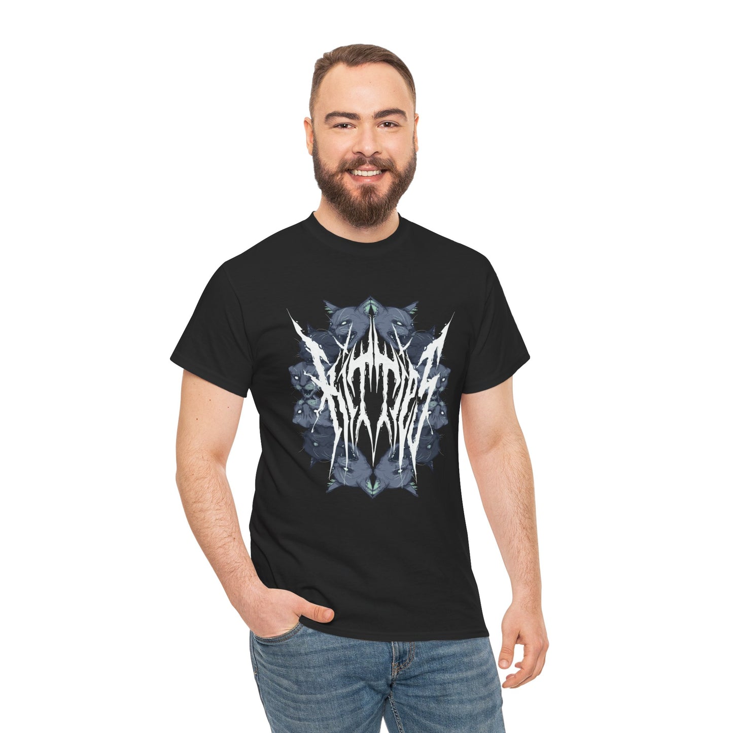 Metal Kittens Unisex Heavy Cotton Tee