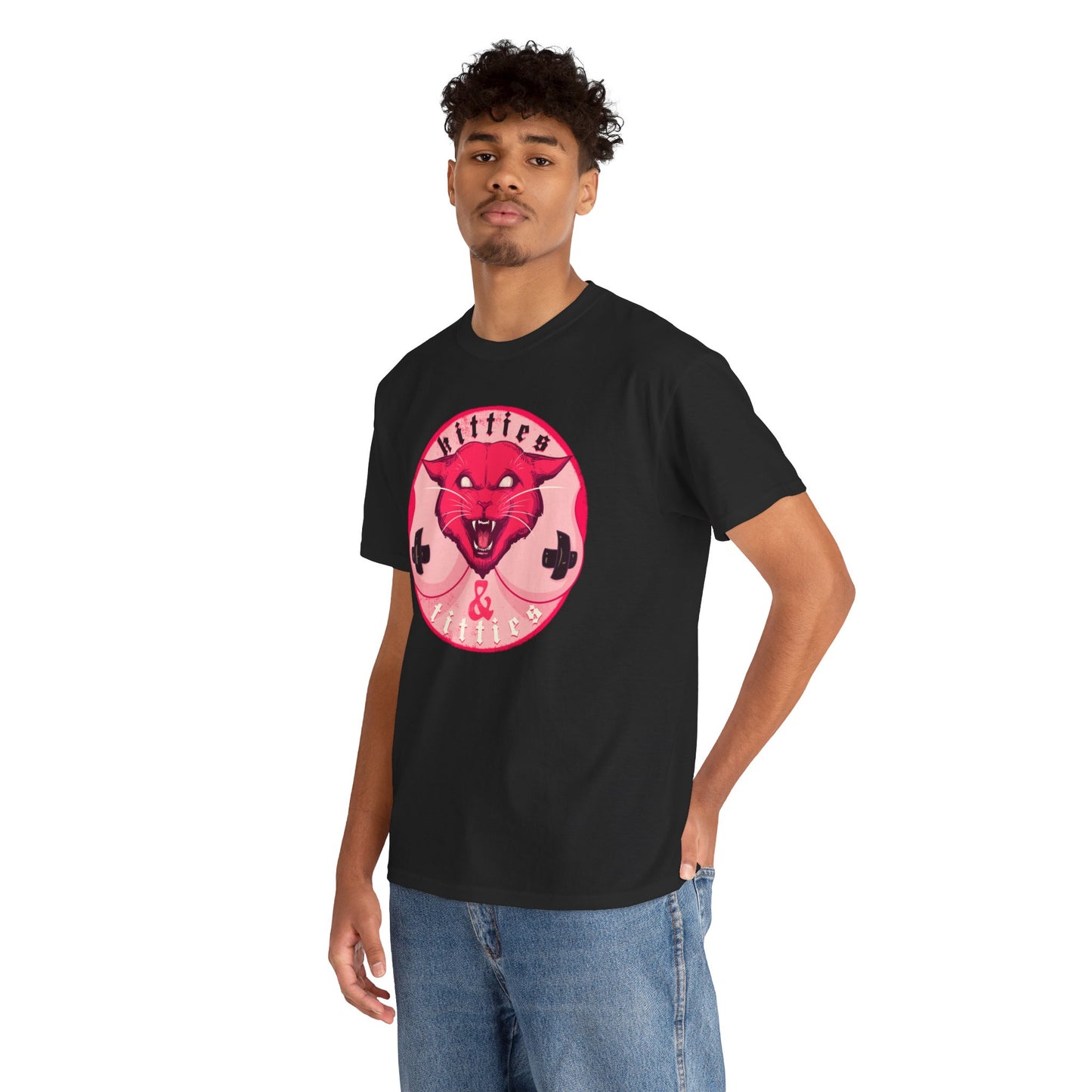 Kitties & Titties Unisex Heavy Cotton Tee