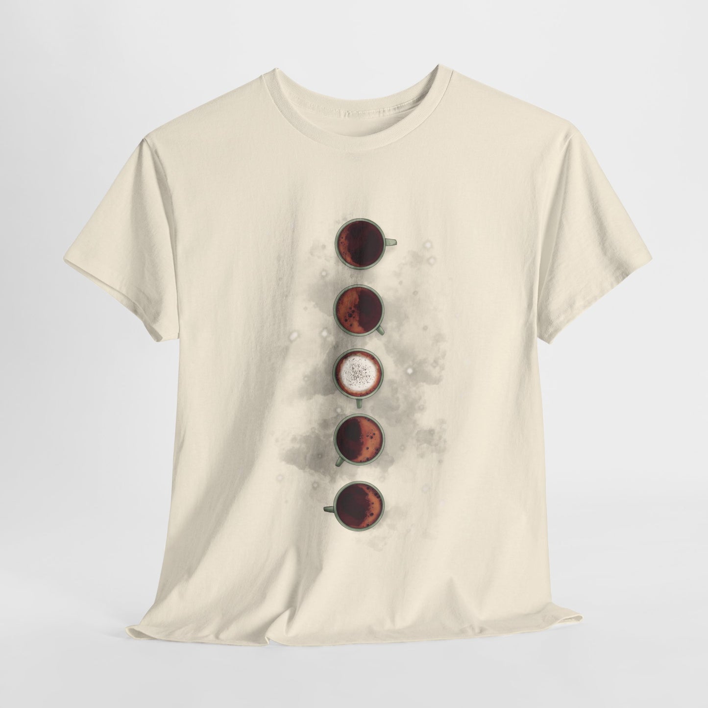 Lunar Coffee Unisex Heavy Cotton Tee
