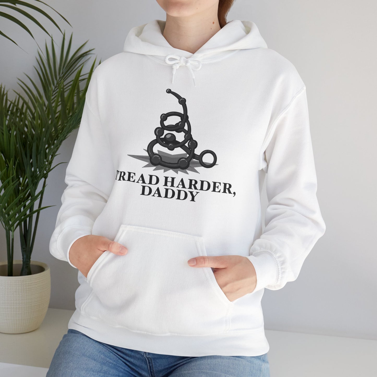 Tread Harder Daddy II Unisex Heavy Blend Hooded Sweatshirt
