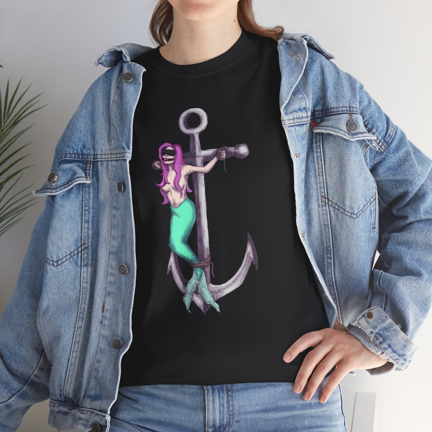 Bad Mermaid 2 Unisex Heavy Cotton Tee