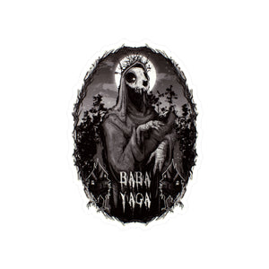 Baba Yaga Kiss-Cut Vinyl Decal