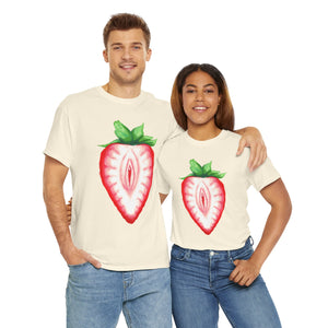 Juicy Strawberry Unisex Heavy Cotton Tee