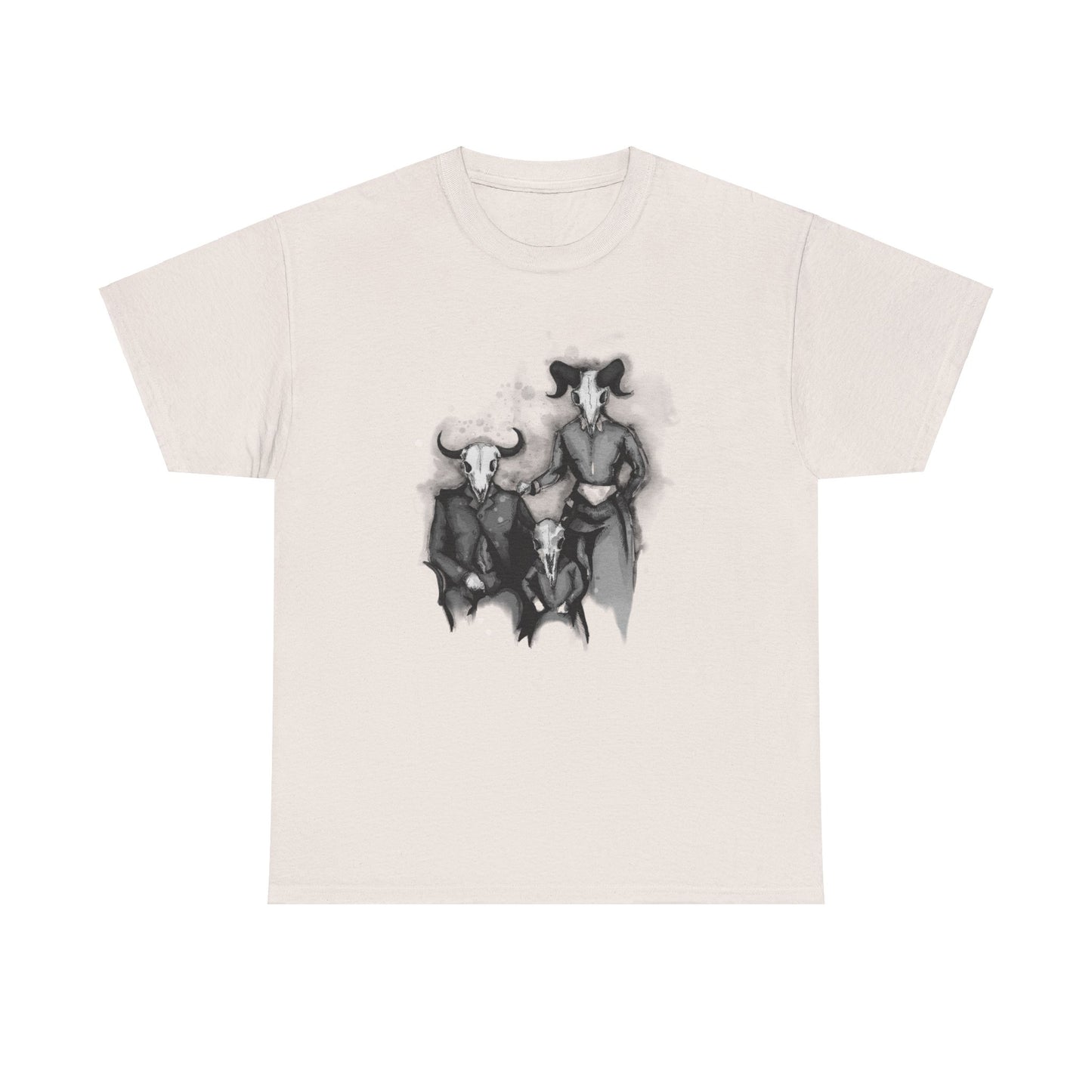 Family Portrait Unisex Heavy Cotton Tee