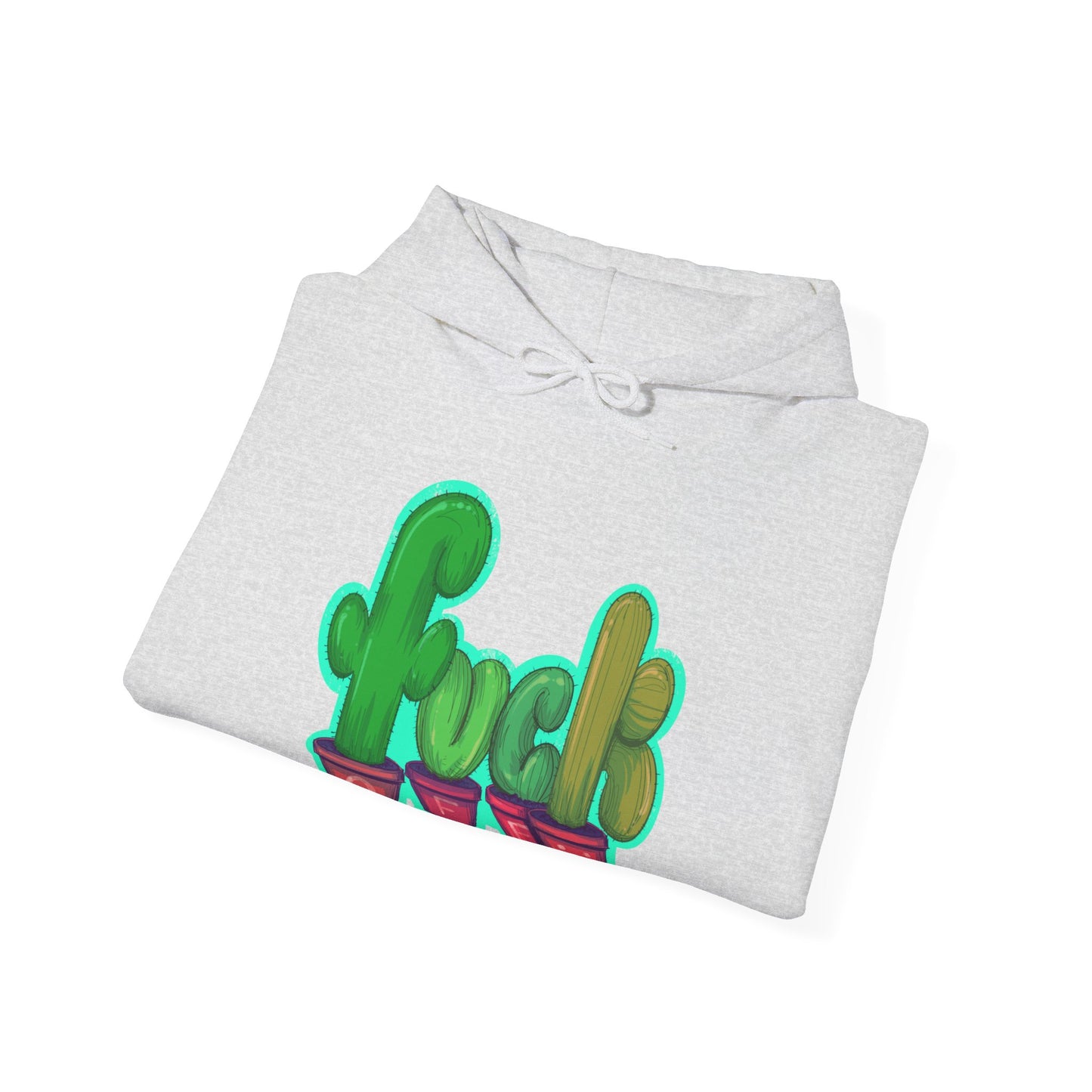 Rude Succulents Unisex Heavy Blend Hooded Sweatshirt