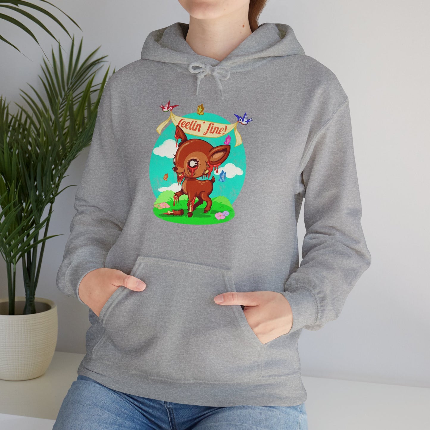 Feelin Fine Unisex Heavy Blend Hooded Sweatshirt