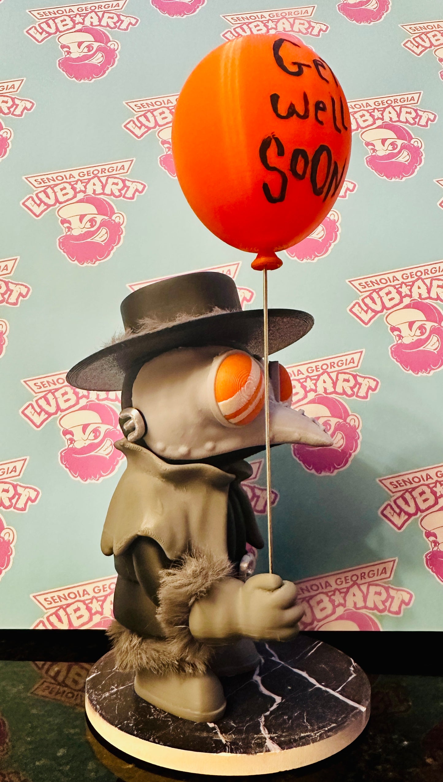 Lil Plague Doctor 3D Printed Figure
