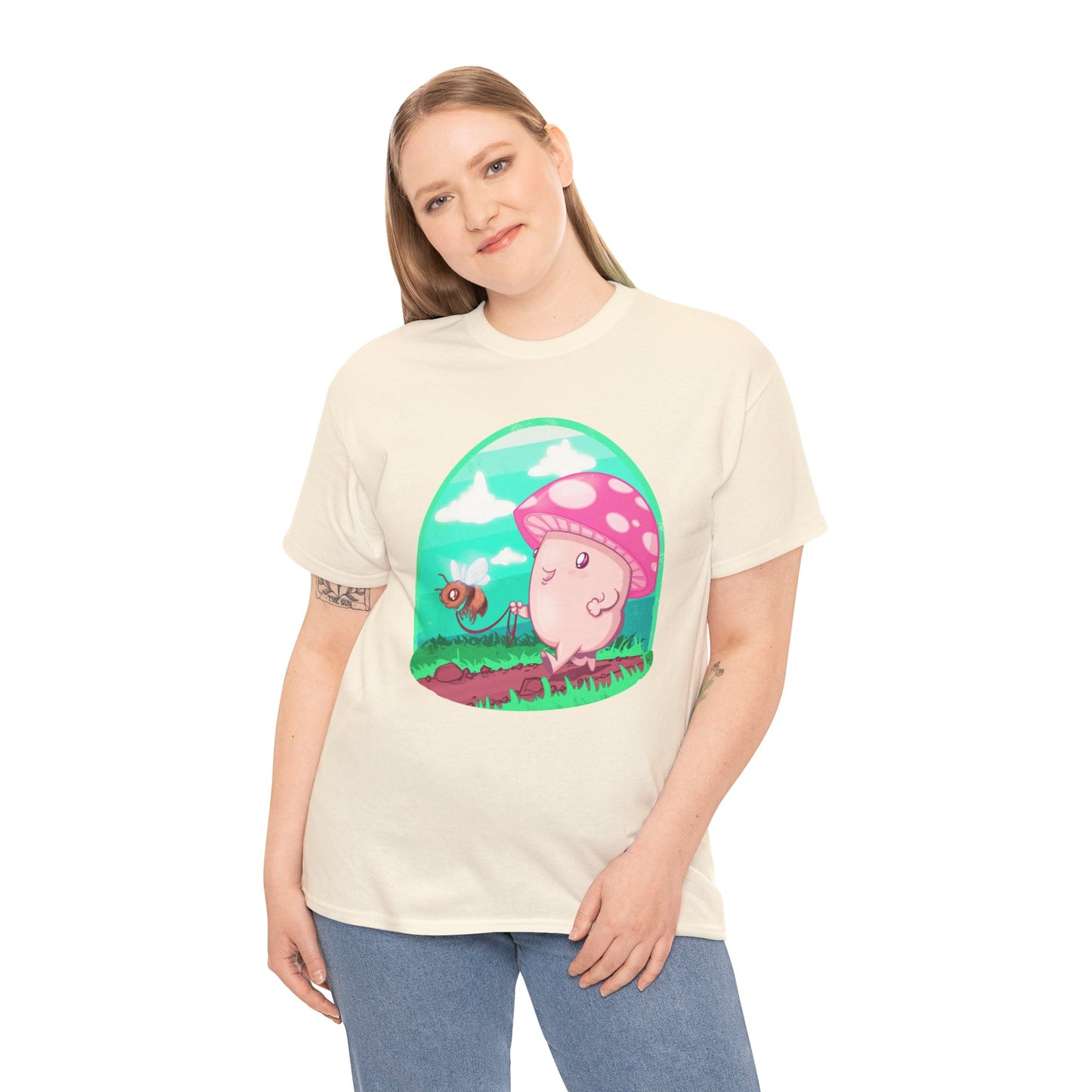 Bee Walk Unisex Heavy Cotton Tee
