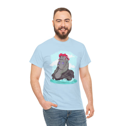 The Big Manatee Unisex Heavy Cotton Tee