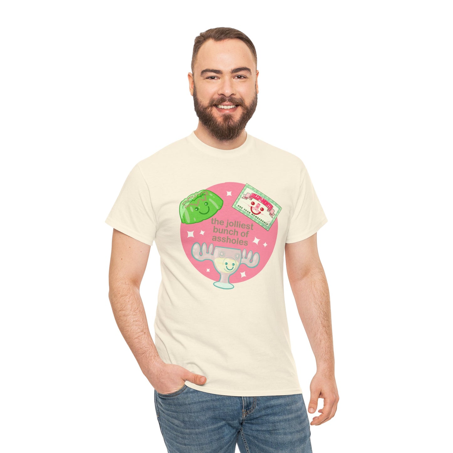 The Jolliest Bunch Of Assholes Unisex Heavy Cotton Tee
