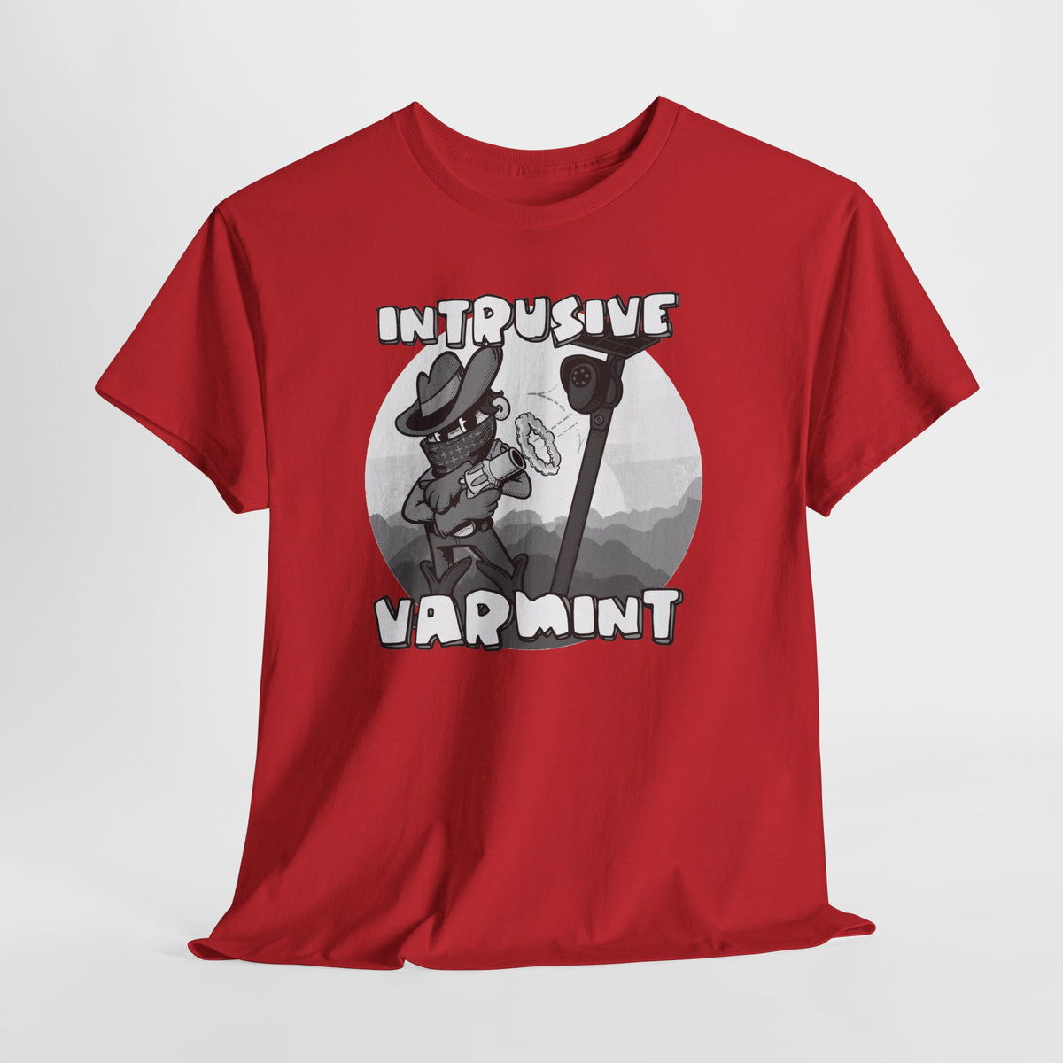 Intrusive Varmint Unisex Heavy Cotton Tee