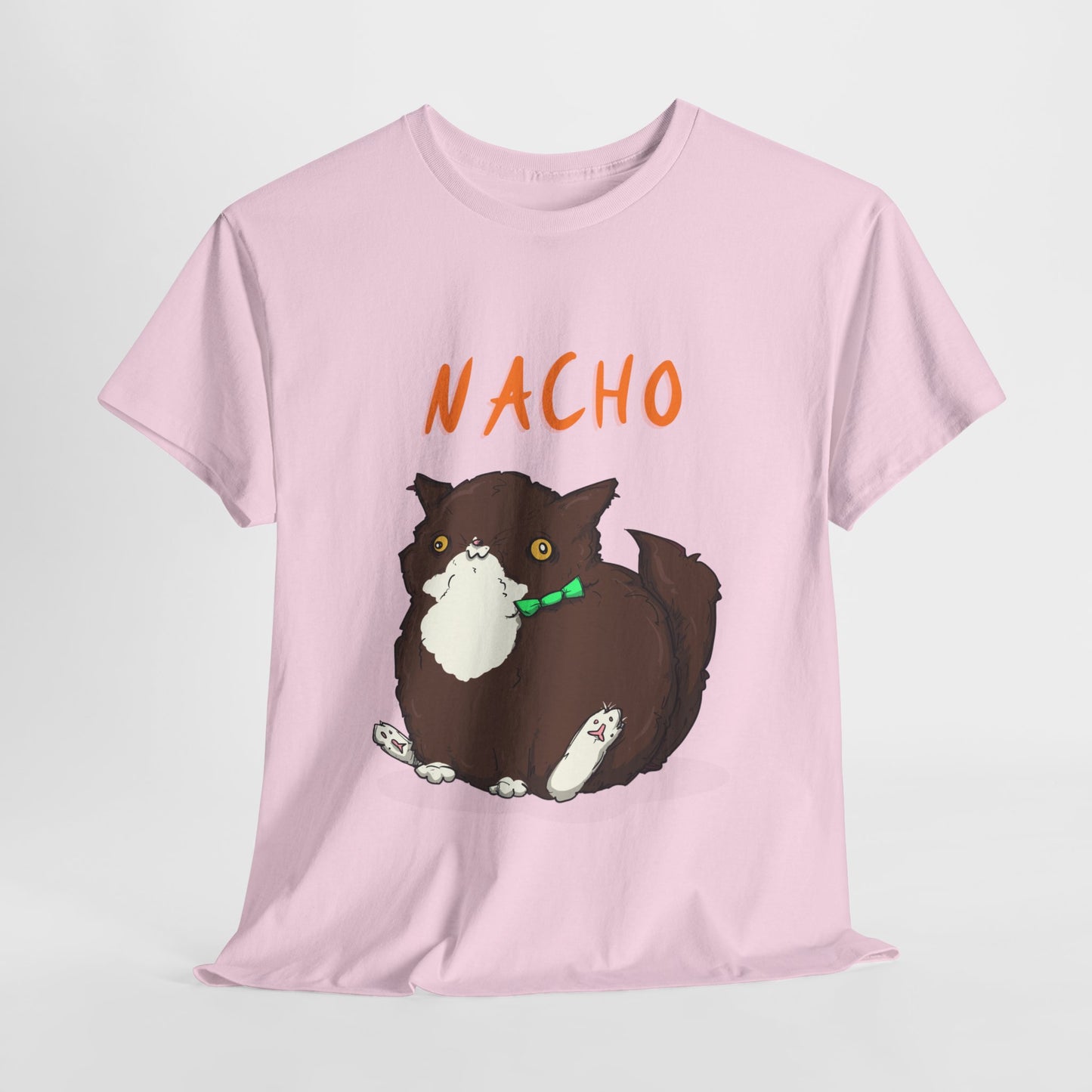 Nacho The Cat Unisex Heavy Cotton Tee
