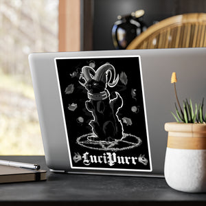 LuciPurr Kiss-Cut Vinyl Decal