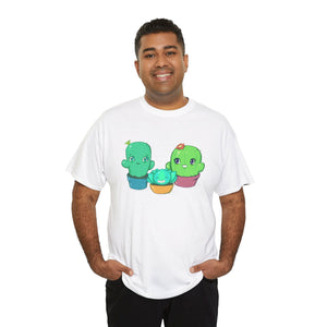 Succulents Unisex Heavy Cotton Tee