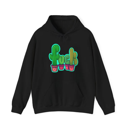 Rude Succulents Unisex Heavy Blend Hooded Sweatshirt