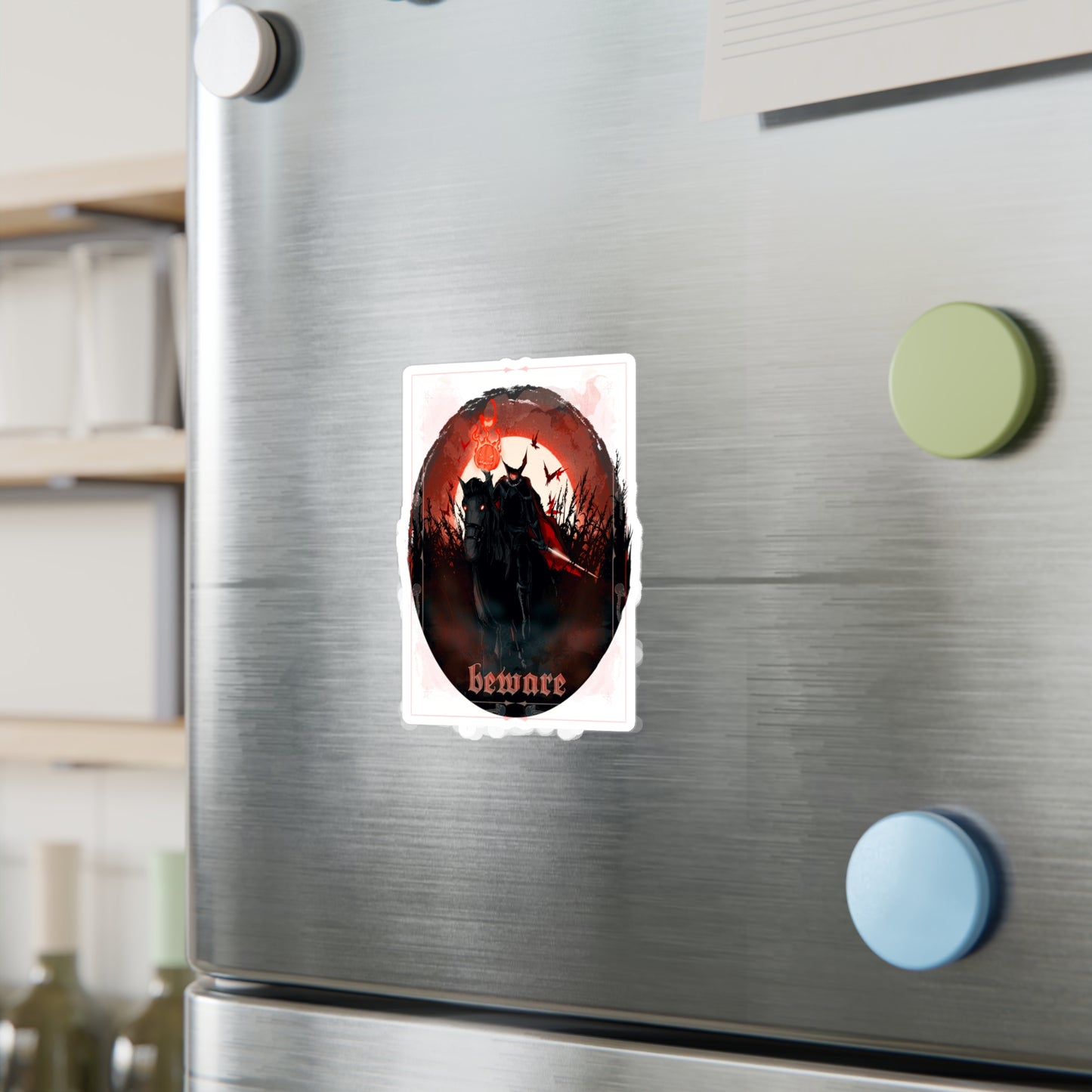 Headless Horseman Kiss-Cut Vinyl Decal