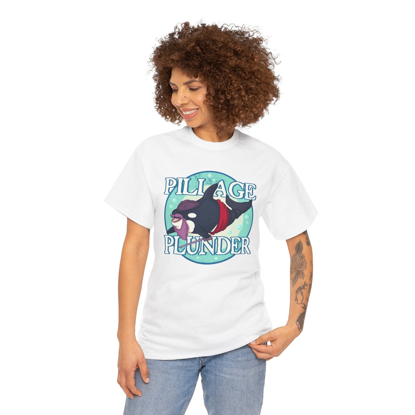 Plunder & Pillage Unisex Heavy Cotton Tee