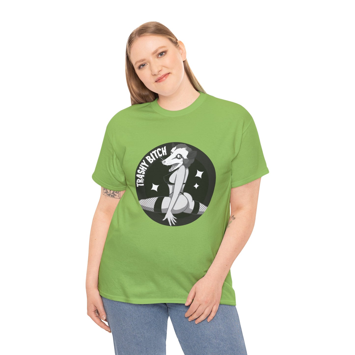 Trashy Bitch Unisex Heavy Cotton Tee
