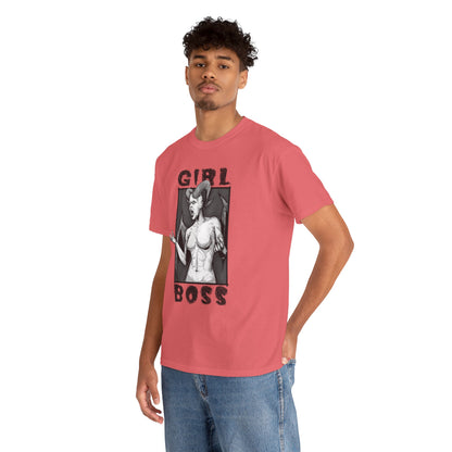 Girl Boss Unisex Heavy Cotton Tee