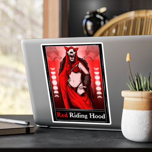 Red Riding Hood Tarot Kiss-Cut Vinyl Decal